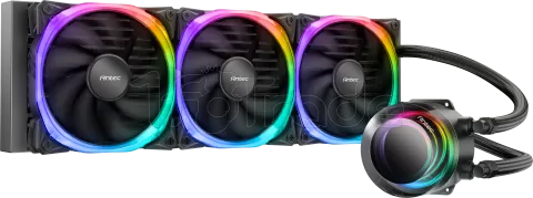 Photo de Kit Watercooling AIO Antec Vortex RGB - 360mm (Noir)