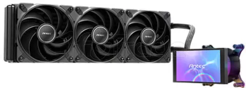 Photo de Kit Watercooling AIO Antec Vortex View RGB - 360mm (Noir)