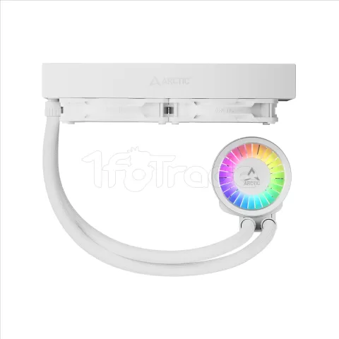 Photo de Kit Watercooling AIO Arctic Liquid Freezer III Pro RGB - 240mm (Blanc)