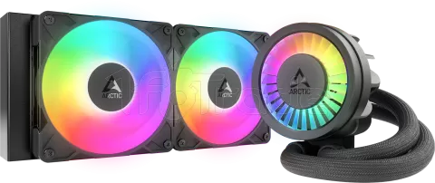 Photo de Kit Watercooling AIO Arctic Liquid Freezer III Pro RGB - 240mm (Noir)