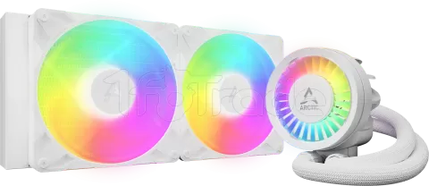 Photo de Kit Watercooling AIO Arctic Liquid Freezer III Pro RGB - 280mm (Blanc)