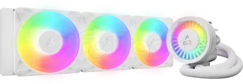 Photo de Kit Watercooling AIO Arctic Liquid Freezer III Pro RGB - 360mm (Blanc)