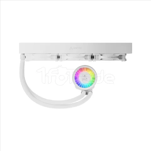 Photo de Kit Watercooling AIO Arctic Liquid Freezer III Pro RGB - 360mm (Blanc)
