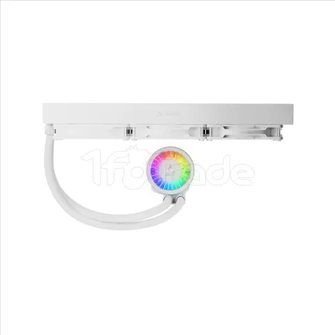 Photo de Kit Watercooling AIO Arctic Liquid Freezer III Pro RGB - 420mm (Blanc)