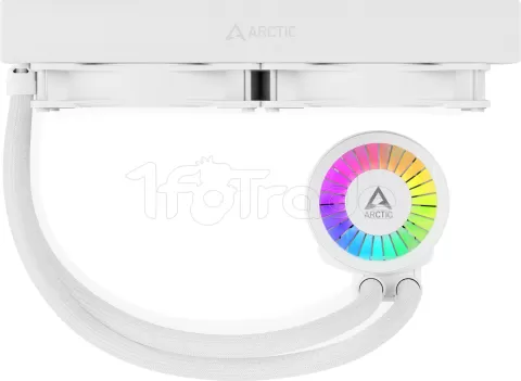 Photo de Kit Watercooling AIO Arctic Liquid Freezer III RGB - 280mm (Blanc)