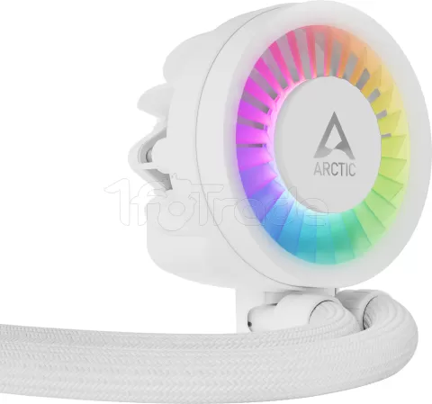 Photo de Kit Watercooling AIO Arctic Liquid Freezer III RGB - 280mm (Blanc)