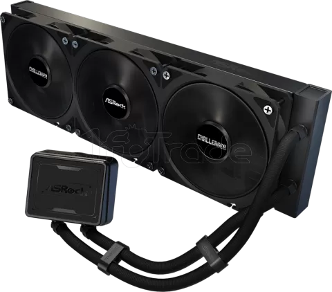 Photo de Kit Watercooling AIO ASRock Challenger Pure - 360mm (Noir)