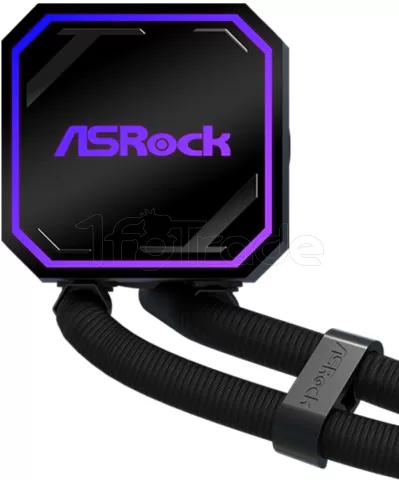 Photo de Kit Watercooling AIO ASRock Pro RGB - 360mm (Noir)
