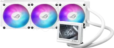 Photo de Kit Watercooling AIO Asus Rog RYUJIN III extreme ARGB - 360mm (Blanc)