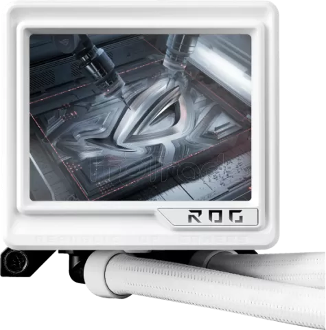 Photo de Kit Watercooling AIO Asus Rog RYUJIN III extreme ARGB - 360mm (Blanc)