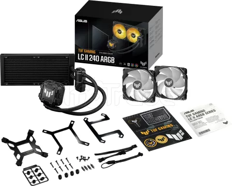 Photo de Kit Watercooling AIO Asus Tuf Gaming LC II RGB - 240mm (Noir)
