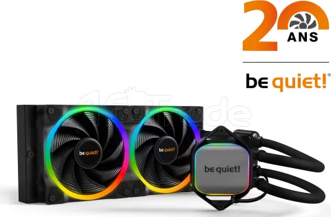 Photo de Kit Watercooling AIO Be Quiet Pure Loop 2 FX RGB - 240mm (Noir)