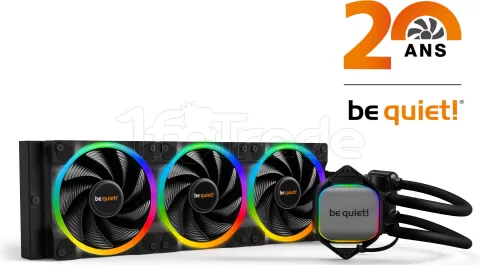 Photo de Kit Watercooling AIO Be Quiet Pure Loop 2 FX RGB - 360mm (Noir)