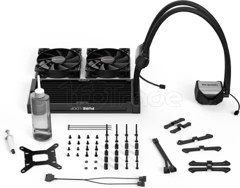 Photo de Kit Watercooling AIO be quiet! Pure Loop 240mm (Noir)