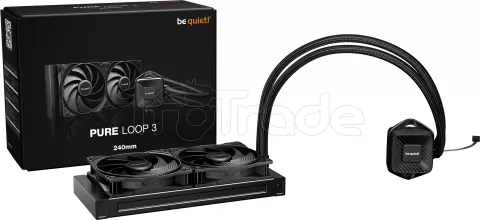 Photo de Kit Watercooling AIO be quiet! Pure Loop 3 - 240mm (Noir)