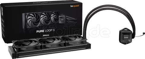 Photo de Kit Watercooling AIO be quiet! Pure Loop 3 - 360mm (Noir)