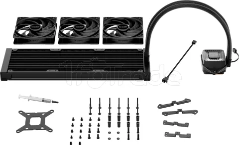 Photo de Kit Watercooling AIO be quiet! Pure Loop 3 - 360mm (Noir)