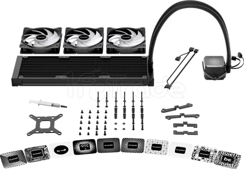 Photo de Kit Watercooling AIO be quiet! Pure Loop 3 LX RGB- 360mm (Noir)