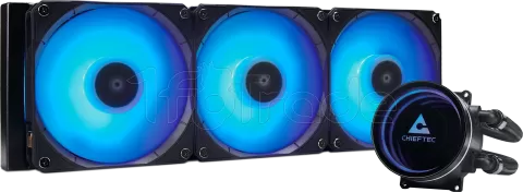 Photo de Kit Watercooling AIO Chieftec Iceberg RGB - 360mm (Noir)
