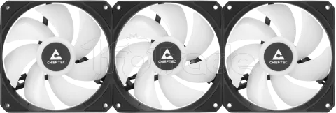 Photo de Kit Watercooling AIO Chieftec Iceberg RGB - 360mm (Noir)