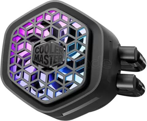 Photo de Kit Watercooling AIO Cooler Master MasterLiquid Atmos II VRM RGB - 240mm (Noir)