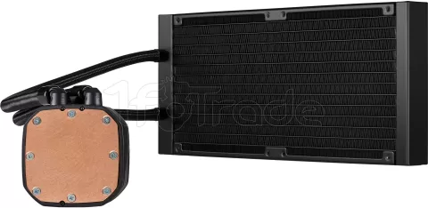 Photo de Kit Watercooling AIO Corsair Hydro Series H115i Pro XT RGB - 280mm (Noir)