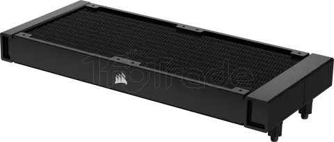 Photo de Kit Watercooling AIO Corsair iCue H100i Elite LCD XT RGB - 240mm (Noir)