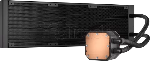 Photo de Kit Watercooling AIO Corsair iCue H150i Elite LCD XT RGB - 360mm (Noir)