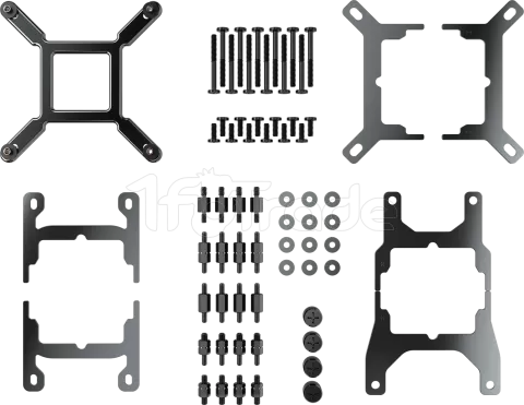 Photo de Kit Watercooling AIO Corsair iCue H150i Elite RGB - 360mm (Noir)