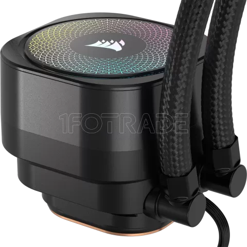 Photo de Kit Watercooling AIO Corsair Nautilus RS RGB - 240mm (Noir)
