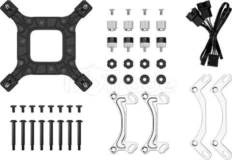 Photo de Kit Watercooling AIO DeepCool LE V2 RGB - 240mm (Noir)