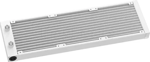 Photo de Kit Watercooling AIO DeepCool LM RGB -360mm (Blanc)