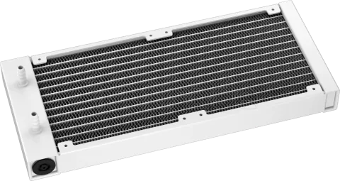 Photo de Kit Watercooling AIO DeepCool LS520 SE RGB - 240mm (Blanc)