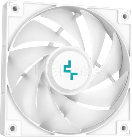 Photo de Kit Watercooling AIO DeepCool LS720 SE RGB - 360mm (Blanc)