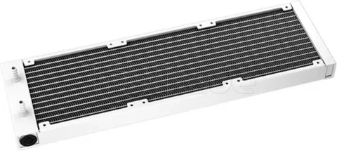 Photo de Kit Watercooling AIO DeepCool Mystique RGB - 360mm (Blanc)