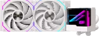Photo de Kit Watercooling AIO Einarex Vertex RGB - 240mm (Blanc)