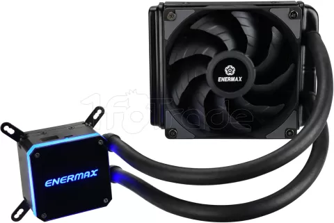 Photo de Kit Watercooling AIO Enermax LiqMax III RGB - 120mm (Noir)