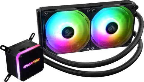 Photo de Kit Watercooling AIO Enermax LiqMax III RGB - 240mm (Noir)