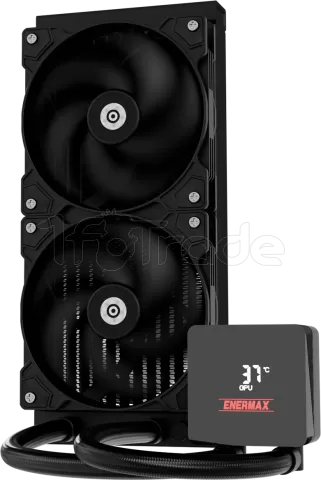 Photo de Kit Watercooling AIO Enermax LiqMax IV - 240mm (Noir)