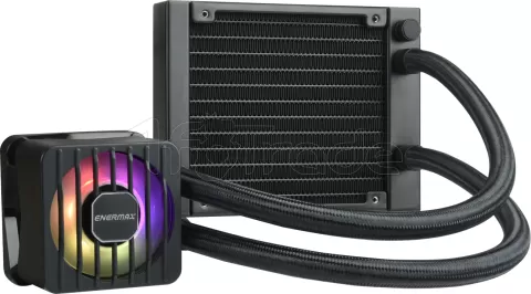 Photo de Kit Watercooling AIO Enermax LiqMaxFlo SR RGB - 120mm (Noir)