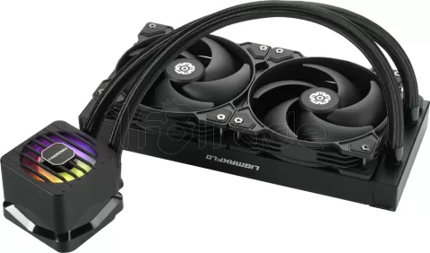 Photo de Kit Watercooling AIO Enermax LiqMaxFlo SR RGB - 240mm (Noir)