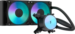 Photo de Fractal Radius RGB 240mm Noir