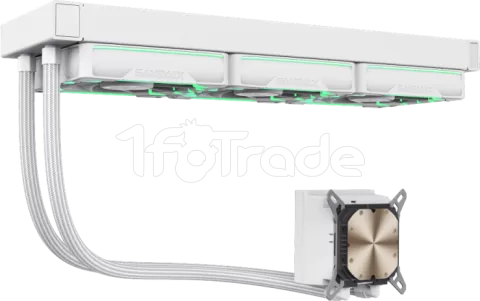 Photo de Kit Watercooling AIO Gamemax Hailstorm 360mm (Blanc)