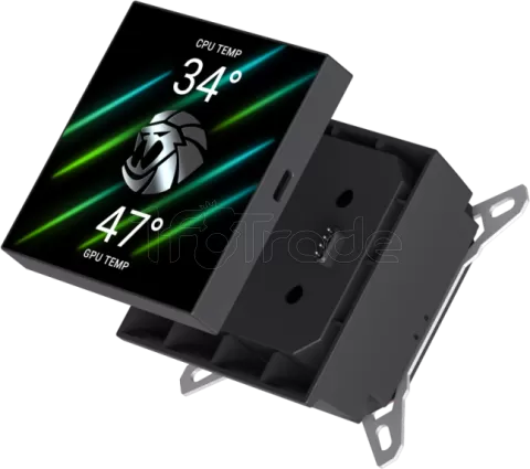 Photo de Kit Watercooling AIO Gamemax Hailstorm 360mm (Noir)