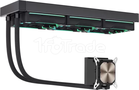 Photo de Kit Watercooling AIO Gamemax Hailstorm 360mm (Noir)