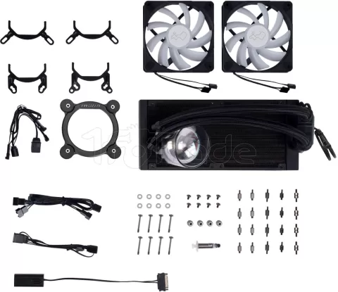 Photo de Kit Watercooling AIO InWin NR RGB - 240mm (Noir)