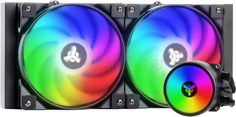 Photo de Kit Watercooling AIO iTek Evoliq RGB - 240mm (Noir)
