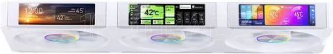 Photo de Kit Watercooling AIO Jonsbo TF3-360SC RGB - 360mm (Blanc)