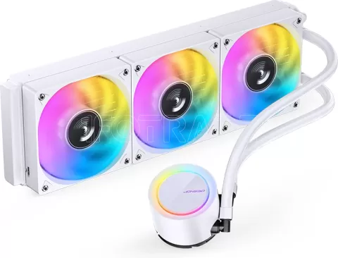 Photo de Kit Watercooling AIO Jonsbo TG-360 RGB - 360mm (Blanc)