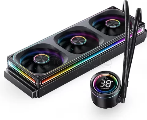 Photo de Kit Watercooling AIO Jonsbo TH-360 RGB - 360mm (Noir)